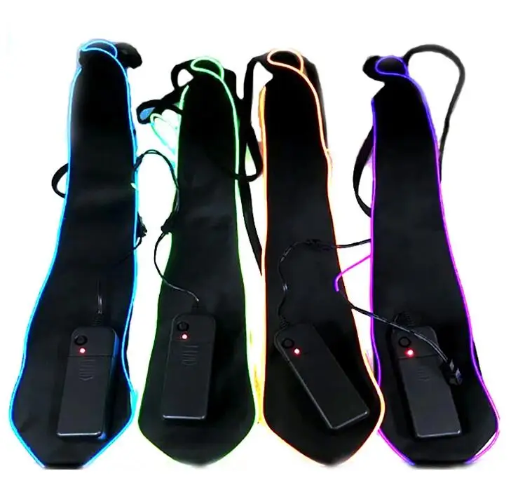 Light Up Neck Tie With Led Lights Novelty Necktie For Men LED Bow Ties Evening Party Christmas Costume Accessory