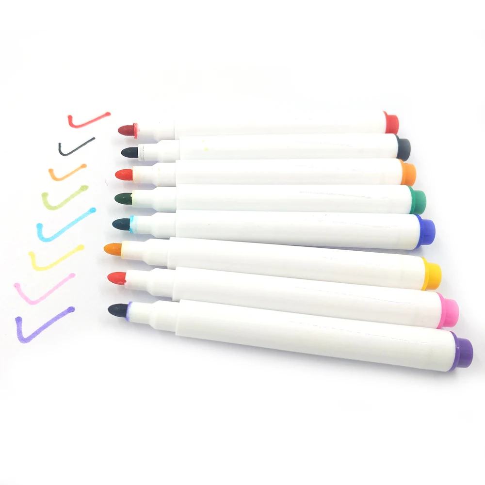 high quality white board marker , 8color mini whiteboard marker