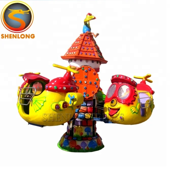 Shenlong Theme Park And Night Park Popular Attraction Amusement Self Control Plane Ride