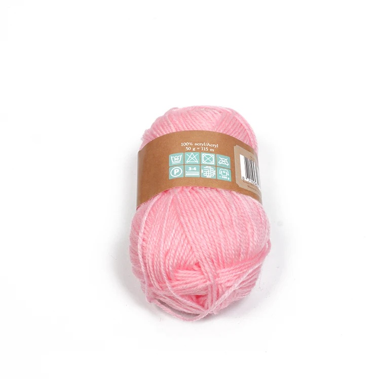 
100% Acrylic Dope Dyed Yarn Cheap South Korea Acrylic Yarn For Weaving 