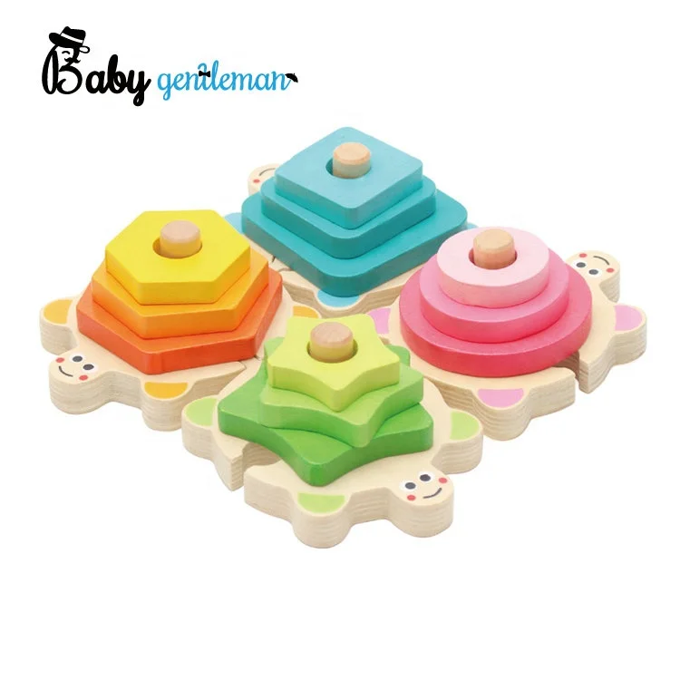 2023 Best design intellectual wooden shape matching puzzle for baby Z13076E