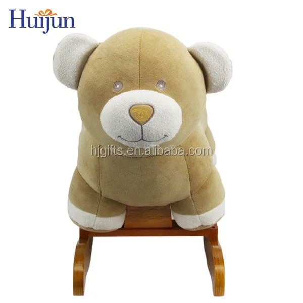 Fast Delivery Rocking Horse Toy Bear Rocking Toy From China Kids Plush Toy