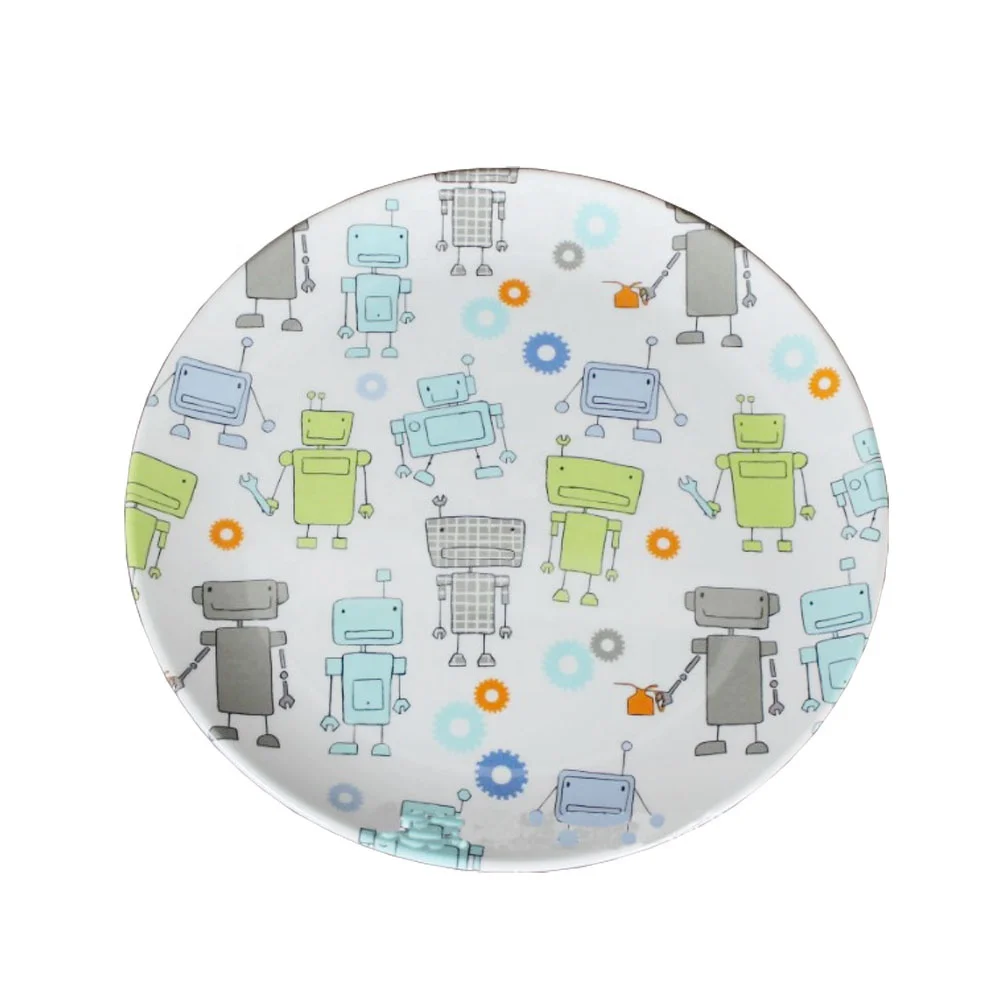 Домашние товары, популярные продажи, наборы посуды с индивидуальным принтом, меламиновые тарелки, посуда