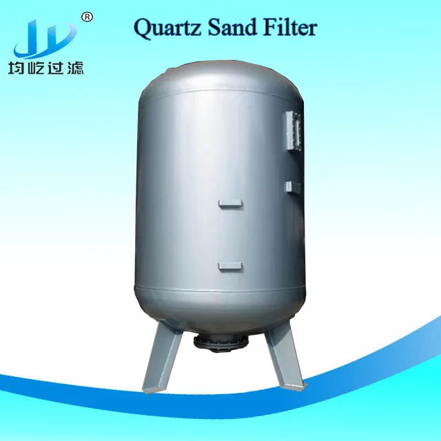 Large Capacity Water Filtration Plant Quartz Sand Filter Tanks Carbon Filter for Industry