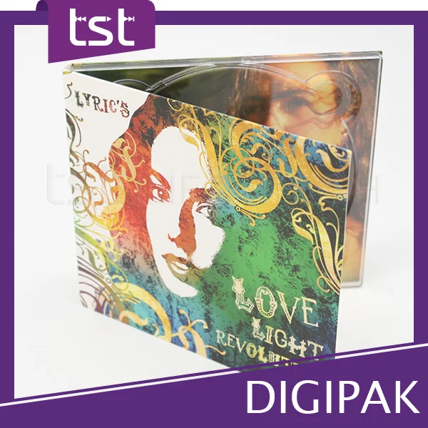 Премиум CD репликации Digipack упаковка