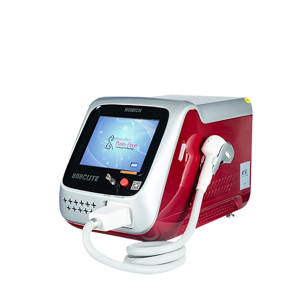 Best quality Lowest Price Salon Equipment Portable 808nm Diode Laser Hair Removal Machine for spa