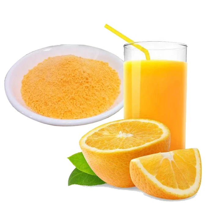 Instant orange lime juice powder pop jus drink
