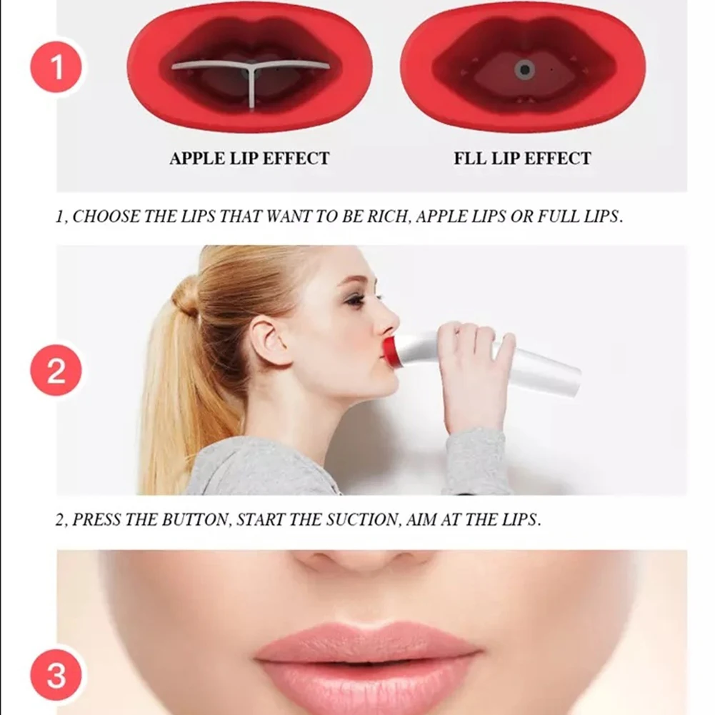 Private Label Silicone Electric Vibrating Lip Plumper Device Enhancer In  Lip Plumper Tool lip plumper device enhancer