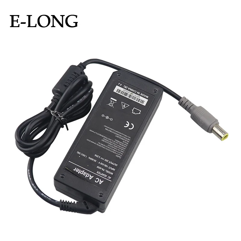 Оригинальный адаптер питания для ноутбука lenovo 20 вольт 3.25 Ампер большого пальца зарядное устройство