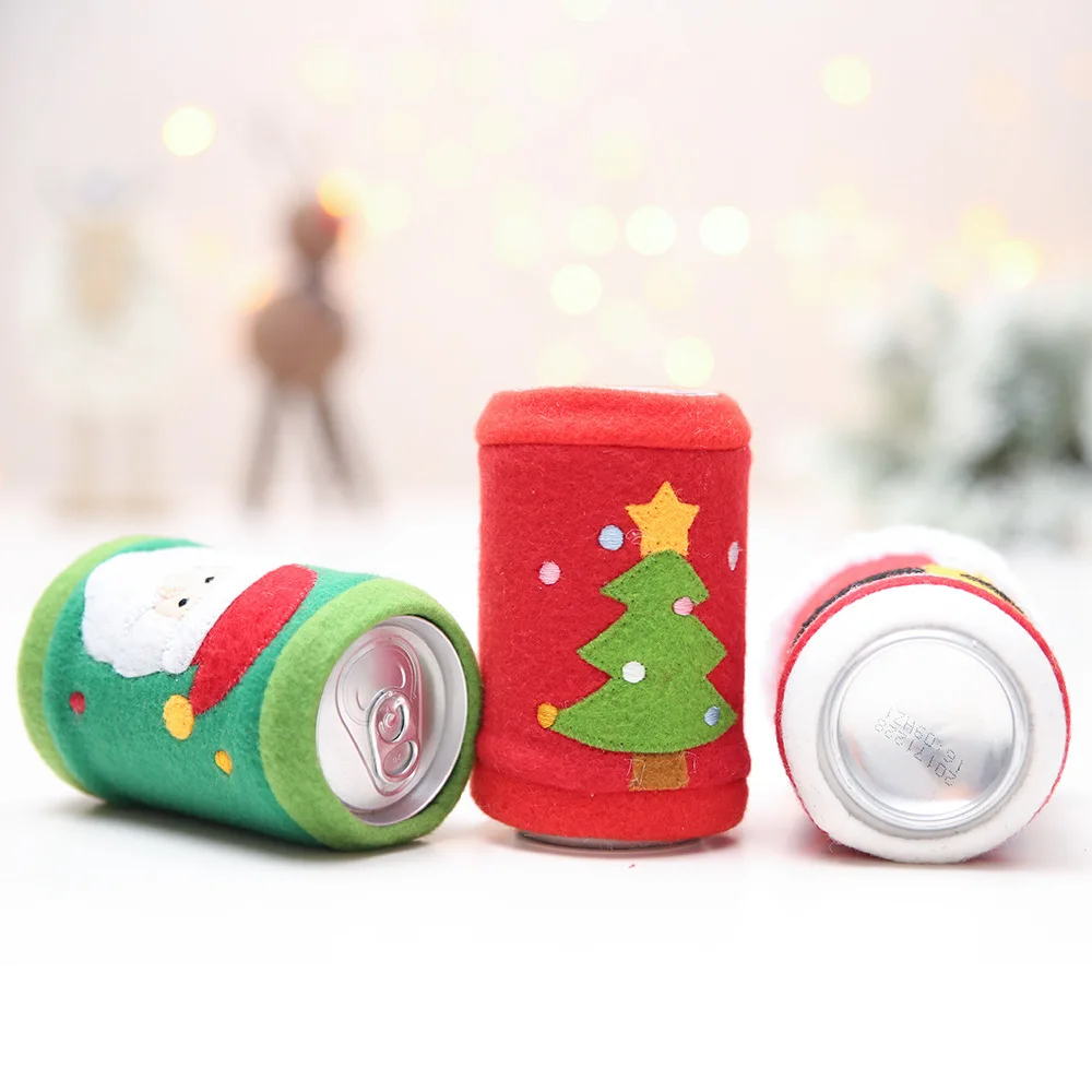 Wholesale Decorative Protective Shell Christmas Wine Bottle Cover Holder Bag