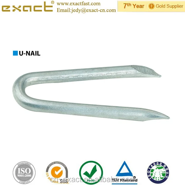 zinc plated common nail U nail