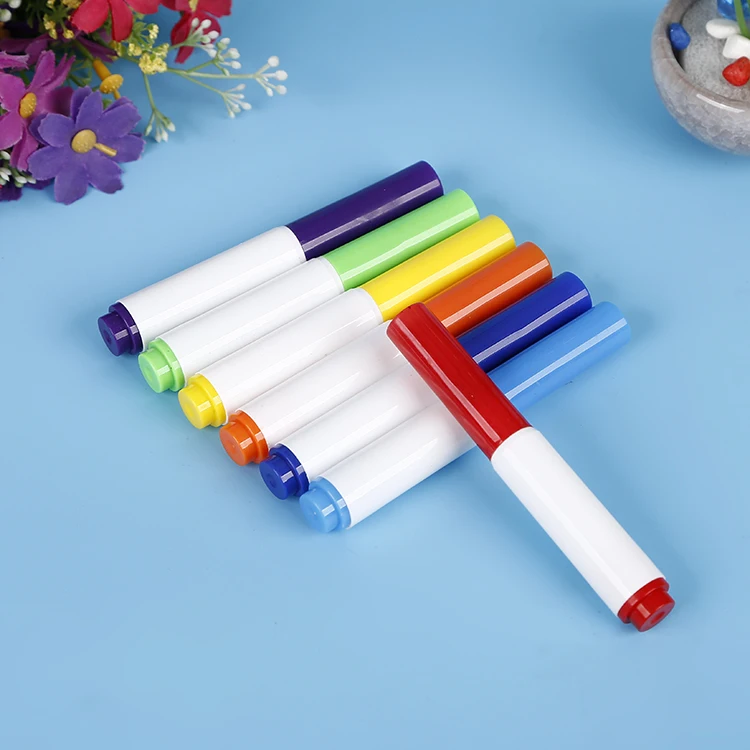 Factory wholesale cone tip mini whiteboard pen ink can also be used as watercolor pen or marker  for kids and school