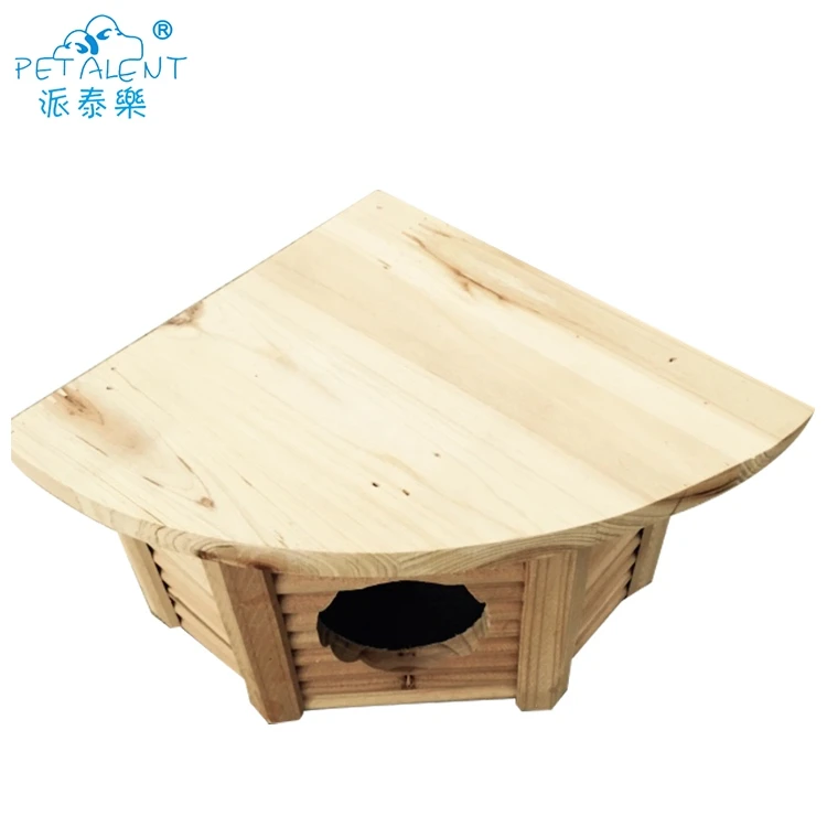 3 Floors Assembled Wooden bird house cages for small animals