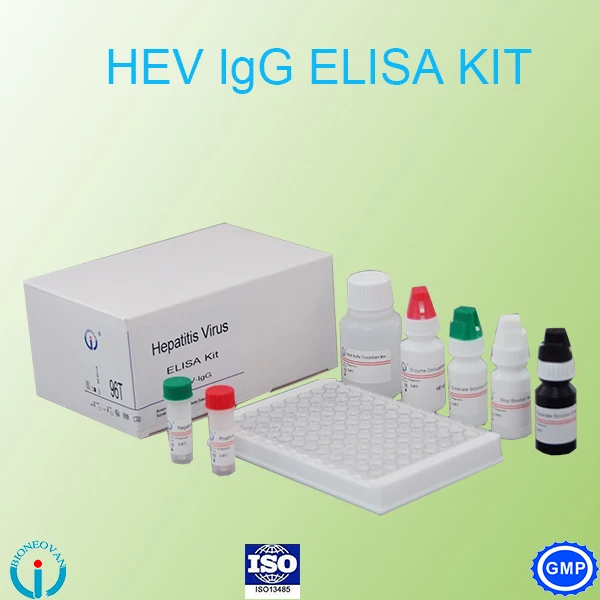  Химический реагент IgG антитела HEV набор для тестирования elisa Позитивной