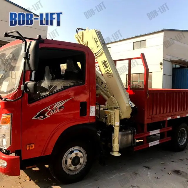 Small Hydraulic camion grue 3.5t