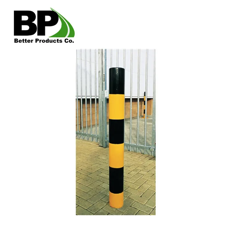 Powder coated and galvanized surface steel bollards