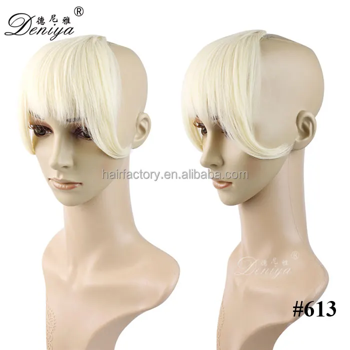 
Hot sale virgin human hair bang high quality fringe for lady 