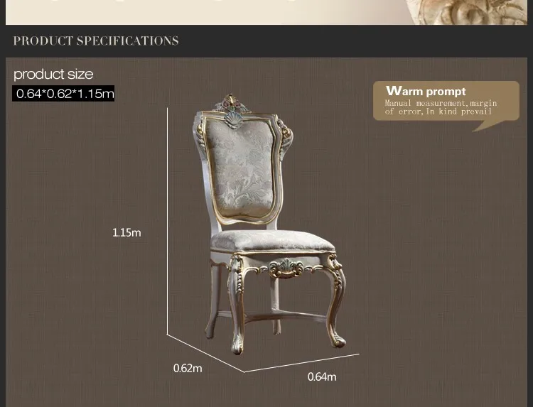 french louis style furniture - dining room furniture dining chair