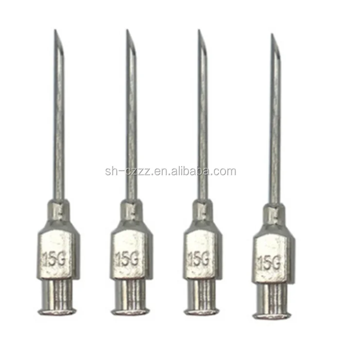 High quality veterinary stainless steel injection needle, veterinary syringes needle