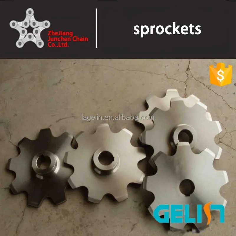 
Customizable teeth heat treatment double pitch sprockets 