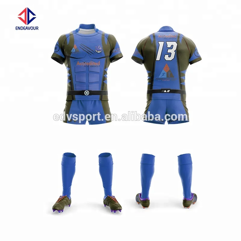 Custom cool sublimated rugby jersey for sale