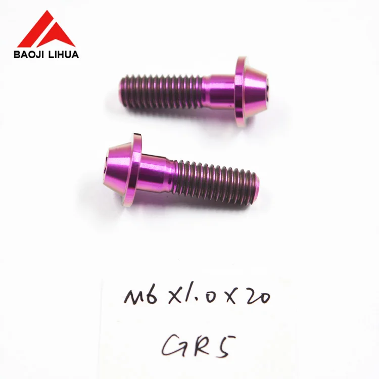 M6x50mm gr5 titanium torx head bolts screw for motorcycle