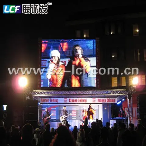 Wholesale alibaba rgb smd 3528/5050 P10 full colour led pixel screen