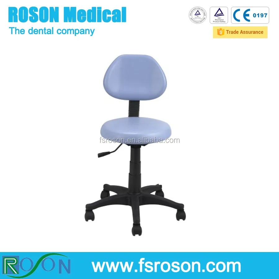 Good quality dental stool, dentist chair with stainless steel dental stool base