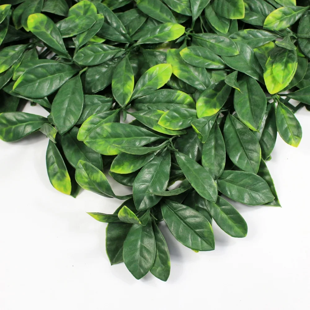 12 pieces 50 x 50cm artificial boxwood bushes plant cover green plastic fence