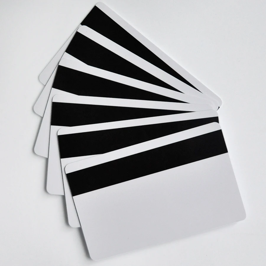 Printable  PVC blank white magnetic stripe card
