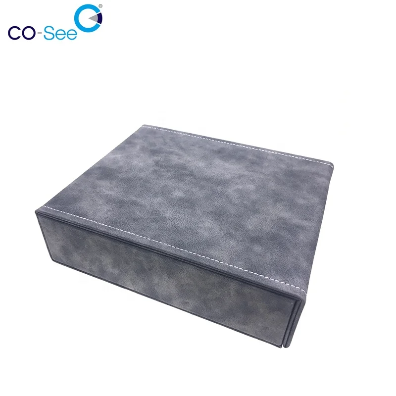 Custom print fashion granny chic multiple 3pcs custom glasses case with magnet