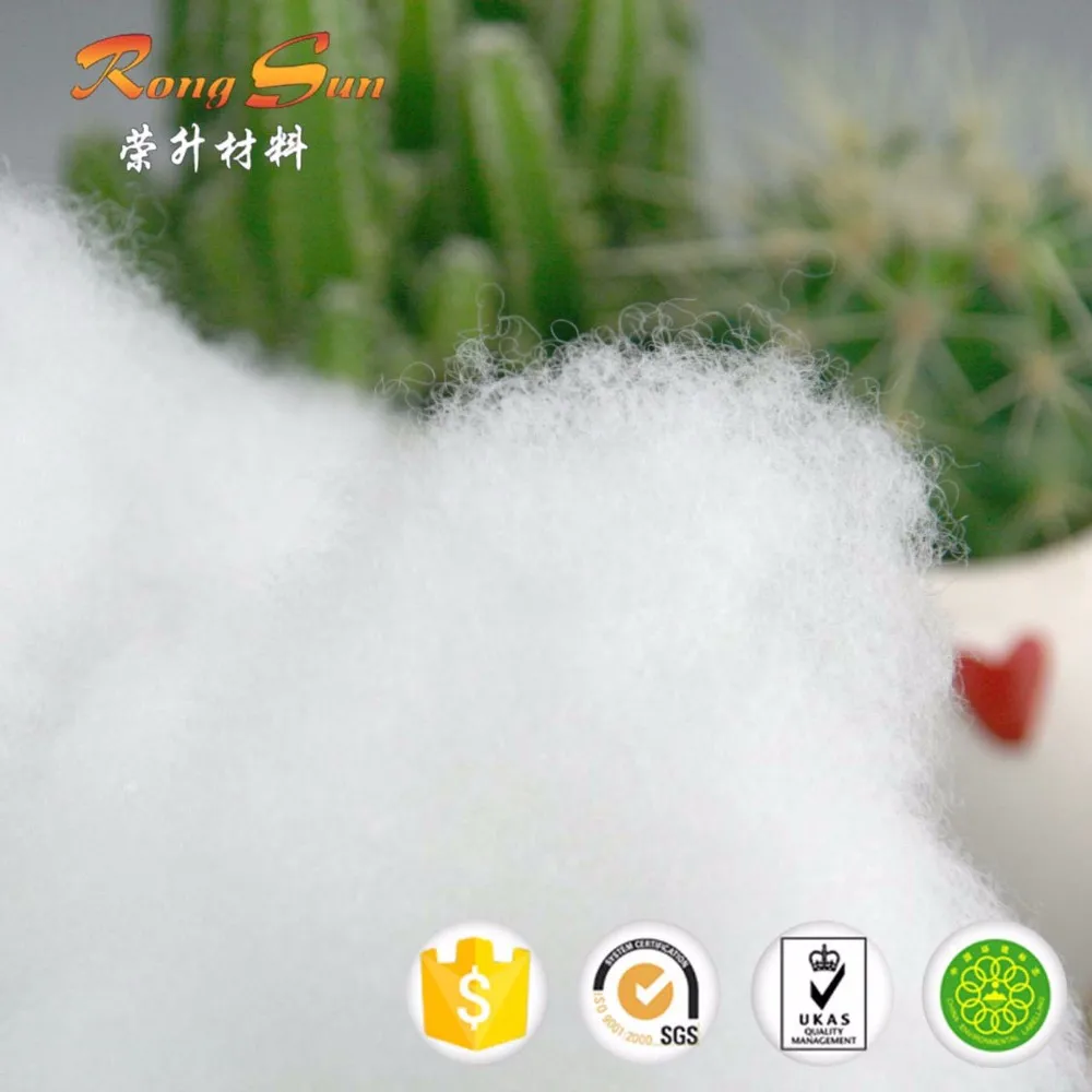 7D*51mm virgin fiberHollow  conjugated  siliconized for filling sofa toy pillow