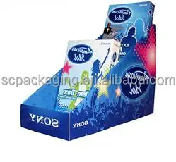 Гофрированного картона картона шаблон отображения коробки для книг