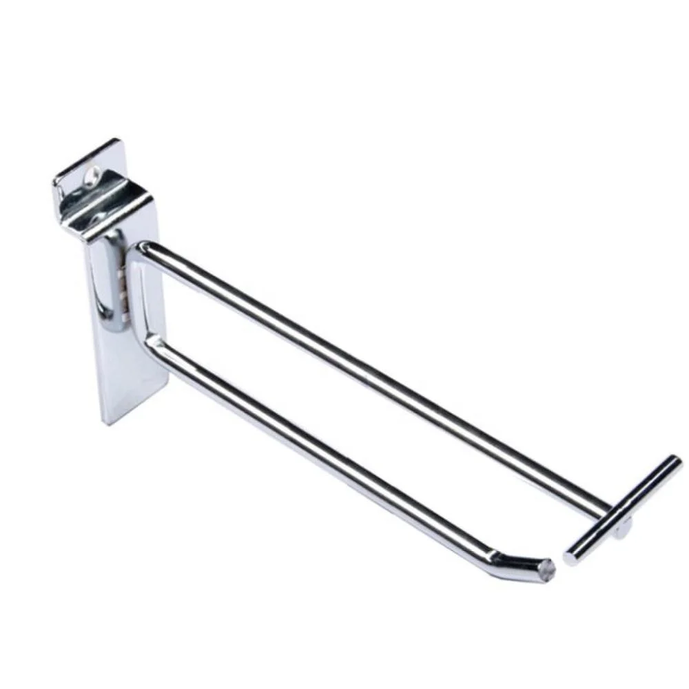 Single Pegboard Slatwall Hooks Display Shop Prong Hanger