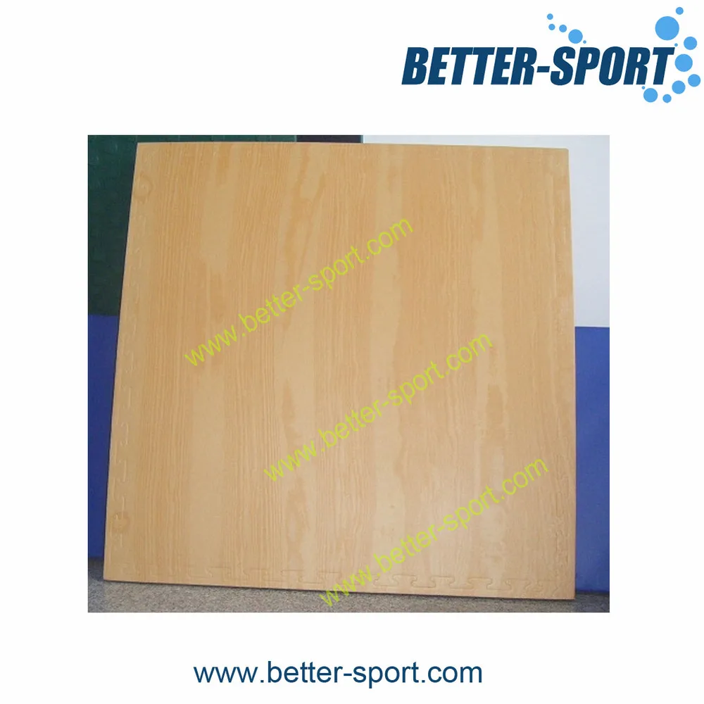 Коврик из вспененного этилвинилацетата в деревянном цвете, коврик для тхэквондо ЭВА с текстурой древесины