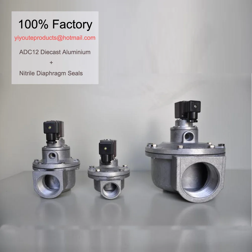 
Pulse Jet Pneumatic Diaphragm Valve for Dedusting Use 