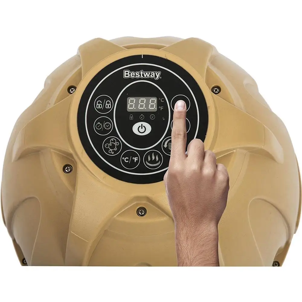 Bestway 54129 пальмовые пружины гидро наружный мини-бассейн спа взрослая надувная Ванна