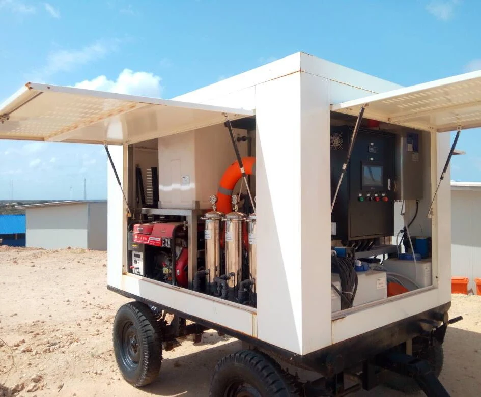 trailer water machine