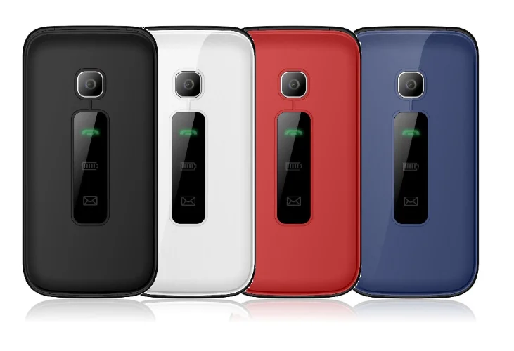 Hitech 2.4inch 320X240 Senior Cell Phone Big Button WCDMA GSM GPS Tracker Dual SIM Senior Phone SOS button