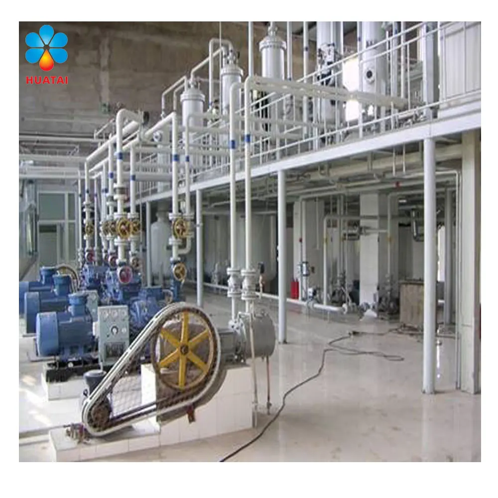 full production line small type Soybean Seed Oil Refining Processing Line