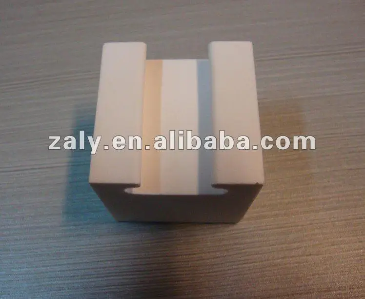 92% 95% Alumina Ceramic Liner Dovetail Groove Brick