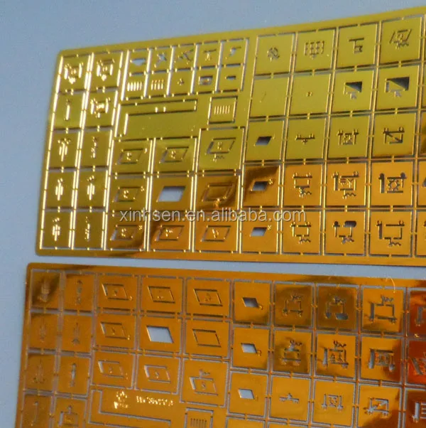 Customize phone chemical half etching copper plate