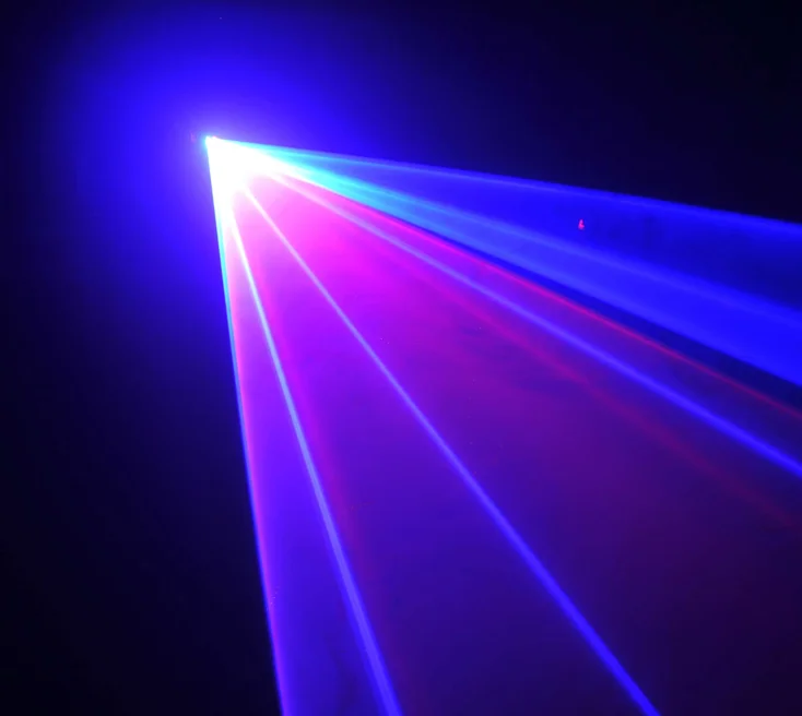 LAYU Top Selling DJ Lazer Stage Night Club Red Blue Color Beam Effect Laser Light Projector for Club KTV Disco