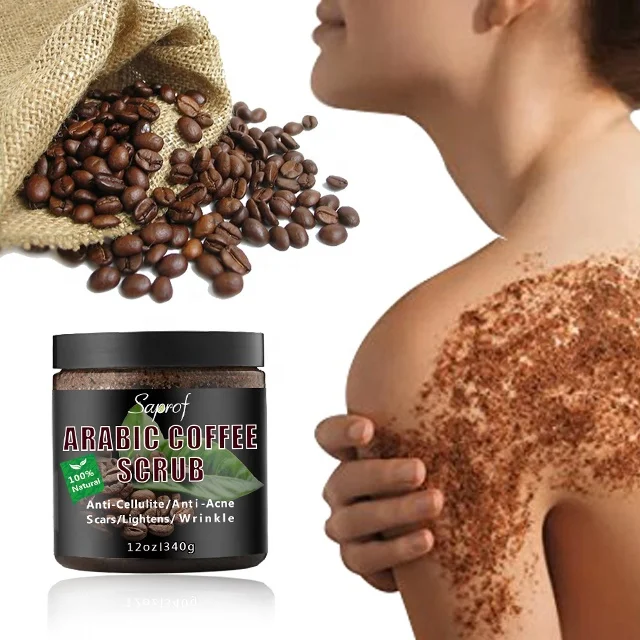 Organic Face Bath Dead Sea Salts and Peppermint Arabic Coffee Body Scrub