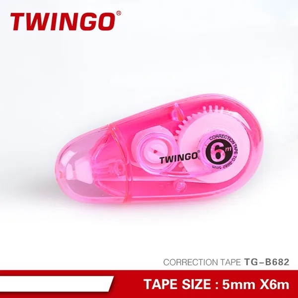 Kawaii Design School Supplies Portable Office Colored PET Correction Tape