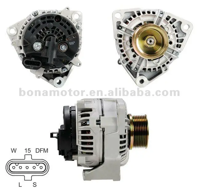 Alternator 12387-1 0124555004 0124555001(24V 80A) for Mercedes-Benz