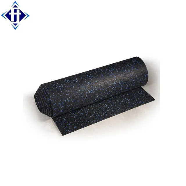 Cheap Durable 6mm Rubber Gym Flooring Rolls