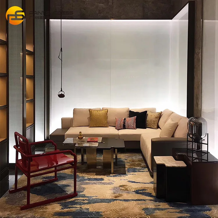 Manufacturer wholesale custom made hilton hotel resort luxury 5 star hotel lobby furniture