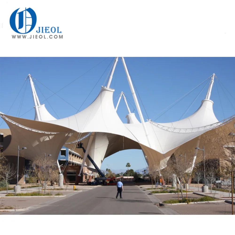 
The most popular best-selling ptfe tent tensile membrane structure 