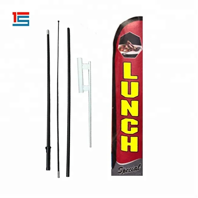 
Swooper Flag with Ground Spike Kit Swooper Pole 